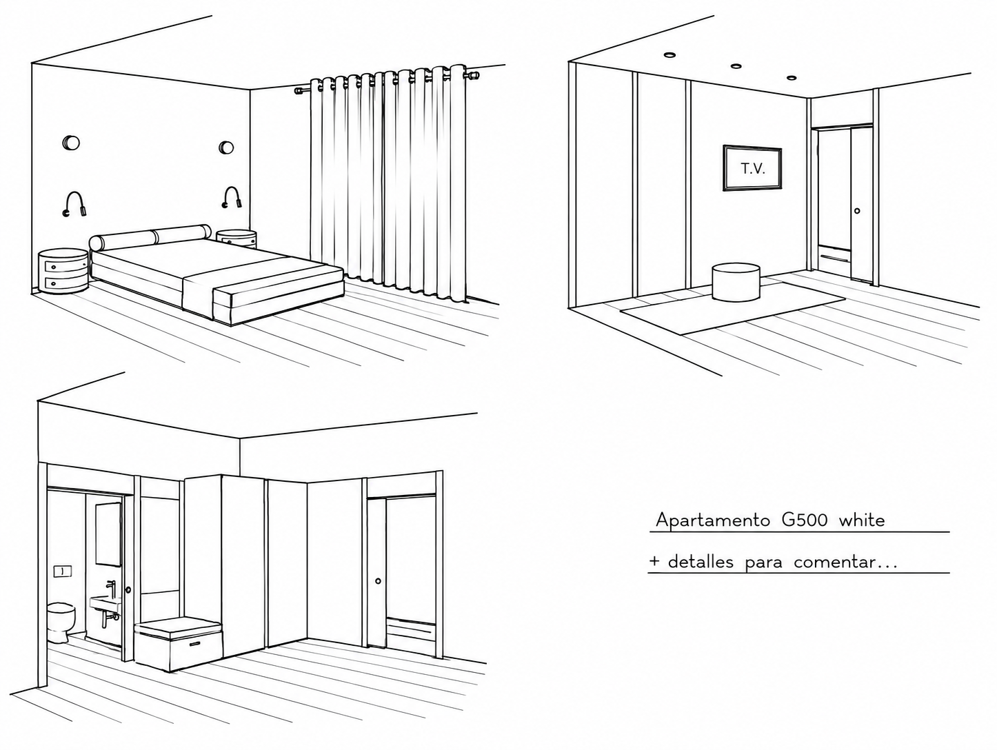 WHITE GRAN VIA interiorismo pepenietostudio