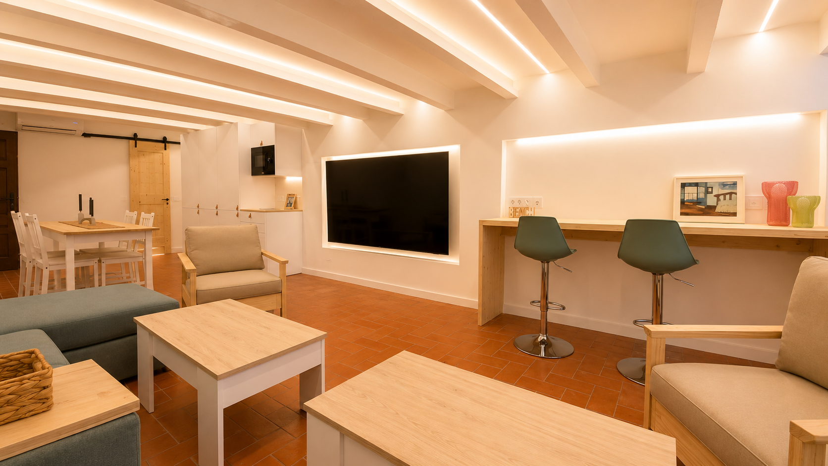 Alorda park interiorismo pepenietostudio, después de la reforma