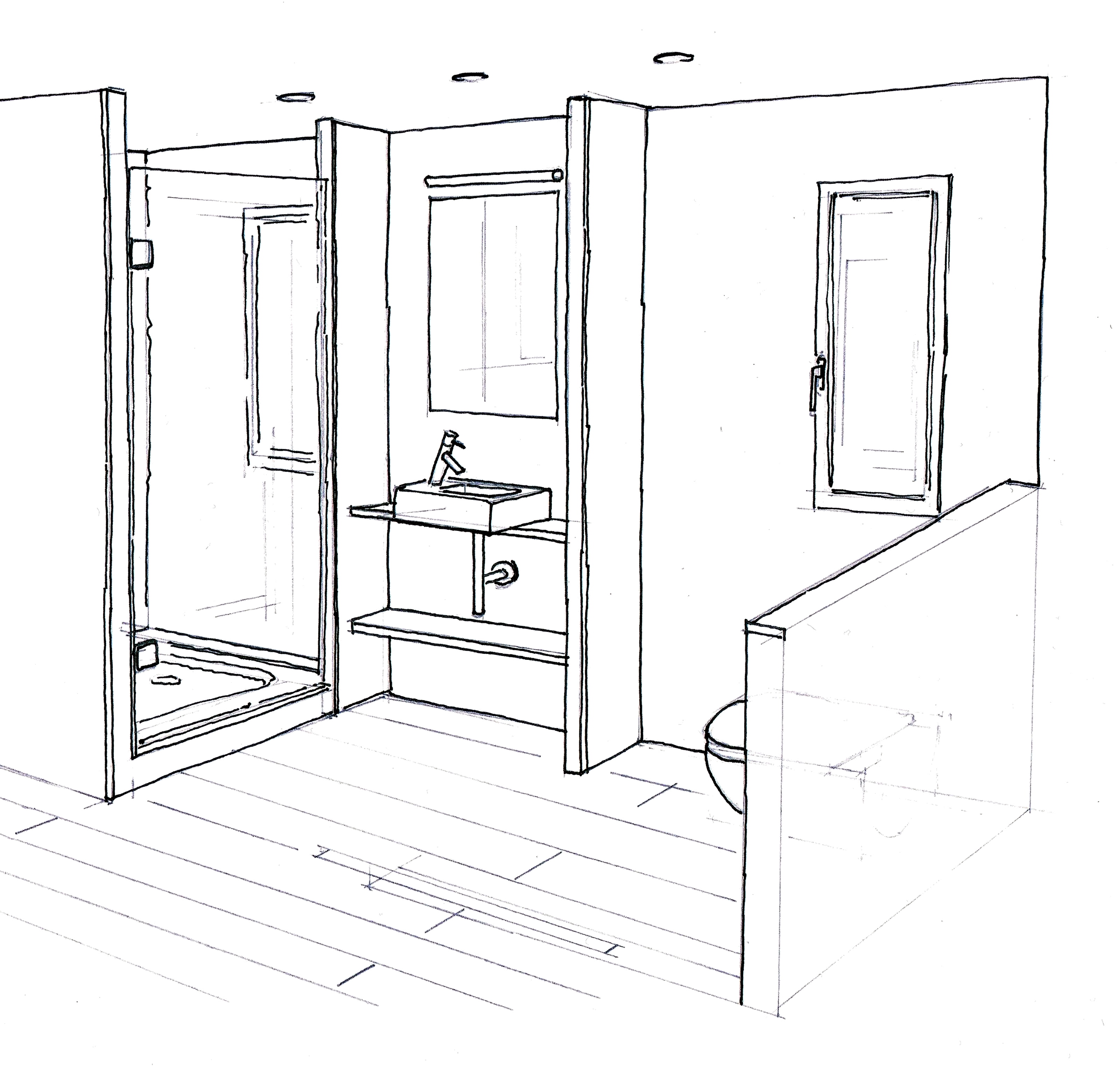 Conversaciones con croquis interiorismo pepenietostudio